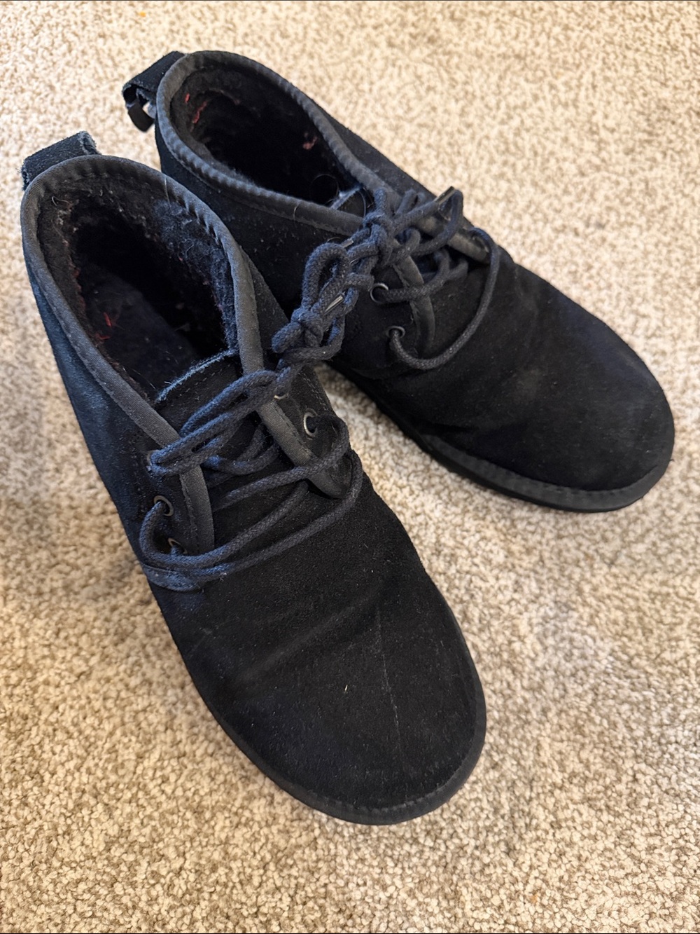 Alpine Black Suede Chukka Boots